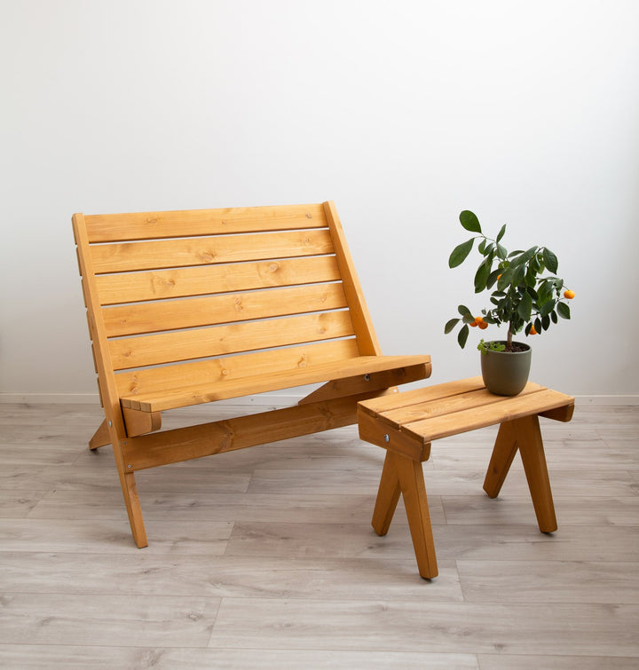 EcoFurn® Doppelte Granny-Kiefer-Okra