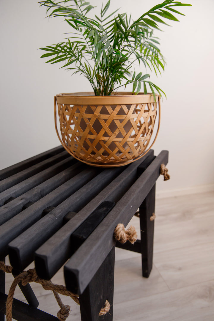 EcoFurn® Ekopenkki Mänty Musta 60 cm