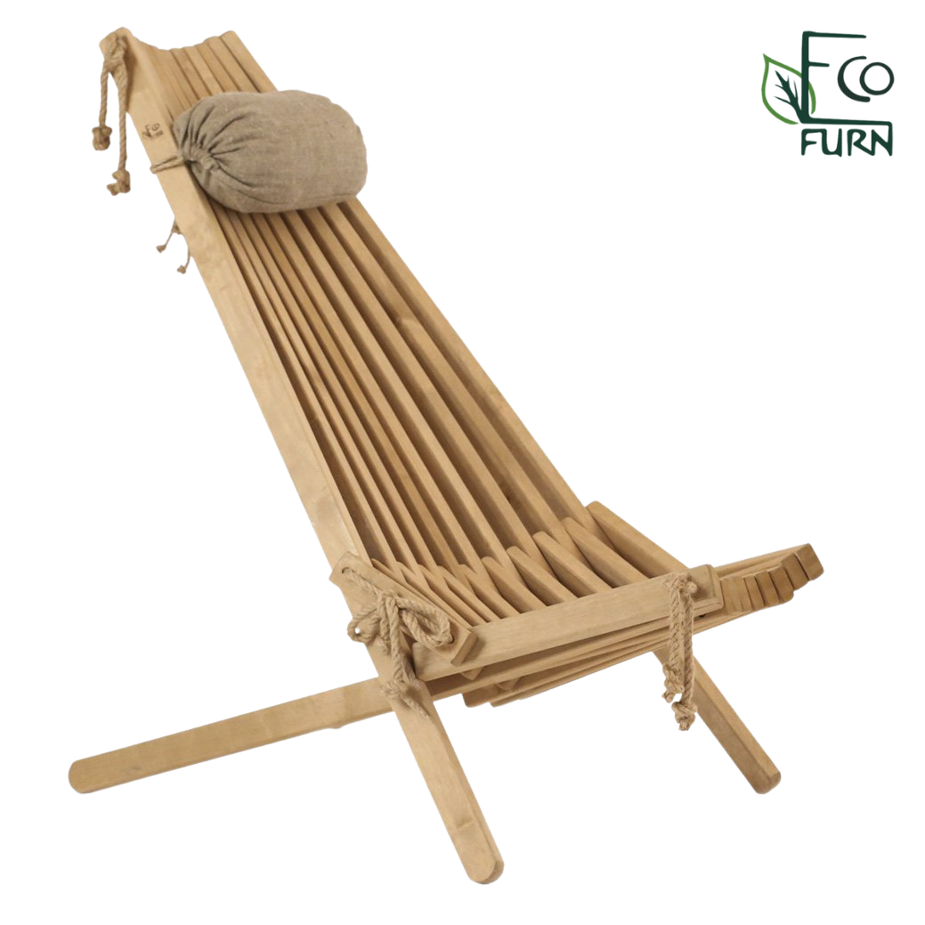 EcoFurn Ekotuoli Koivu Ruskea