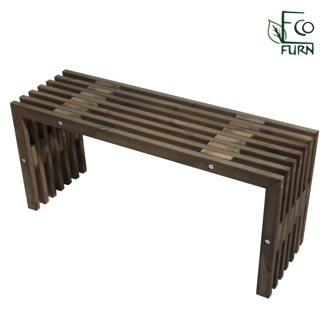 EcoFurn D-Penkki Mänty Harmaa