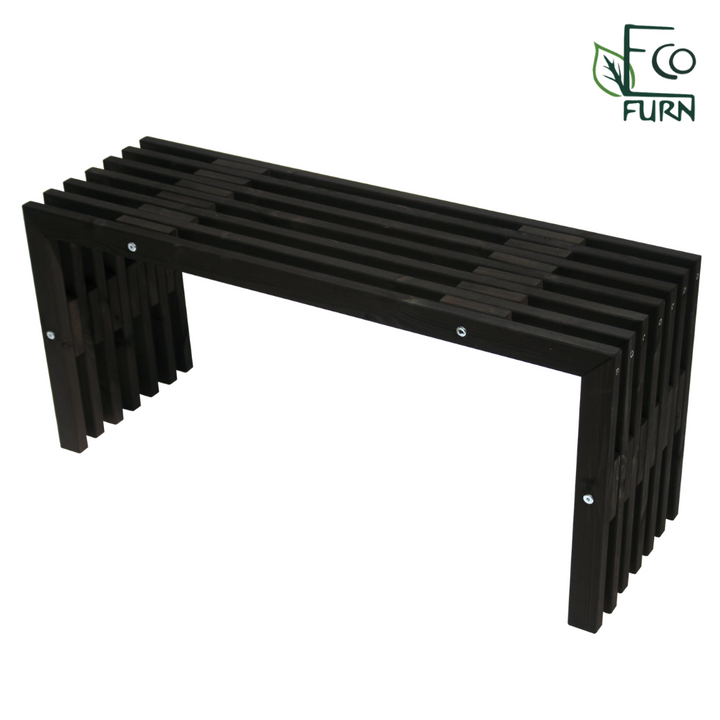 EcoFurn D-Penkki Mänty Musta