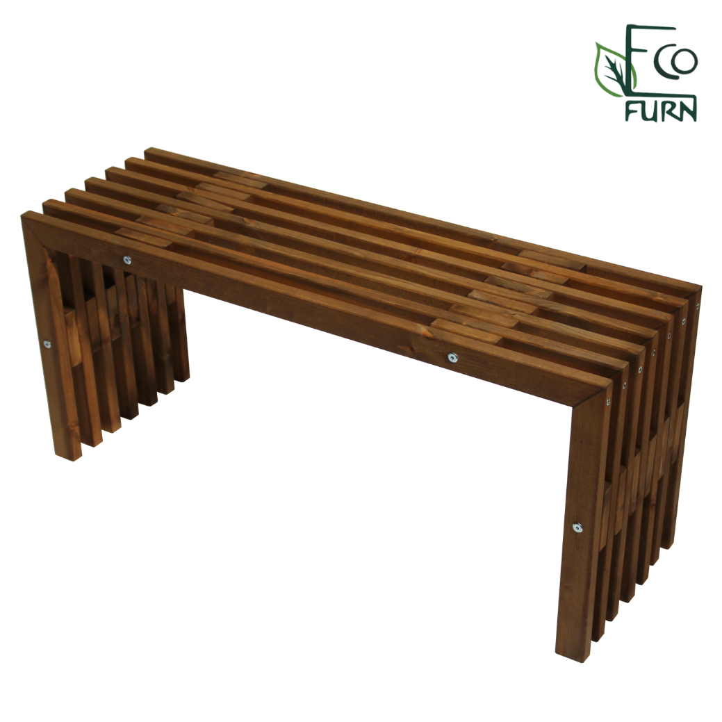 EcoFurn D-Penkki Mänty Ruskea