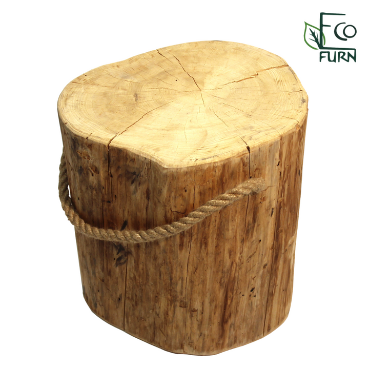 EcoFurn Pölkky Jakkara 45 cm x 35 - 45 cm