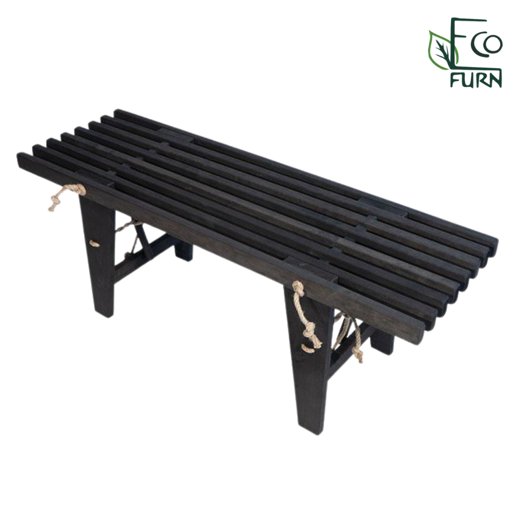 Ekopenkki Tervaleppä Musta 120 cm