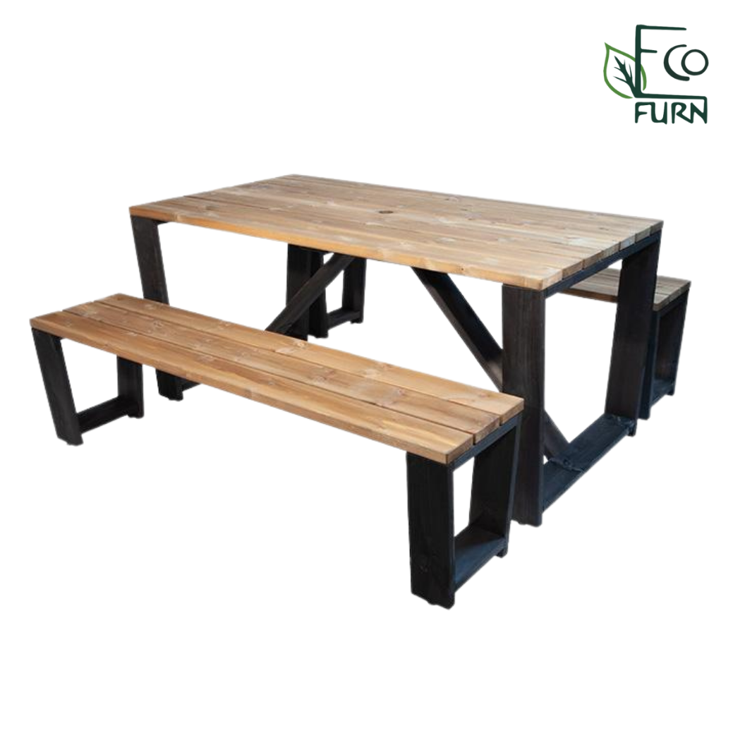 Jussi-sarja normi 160x92 cm musta/ruskea