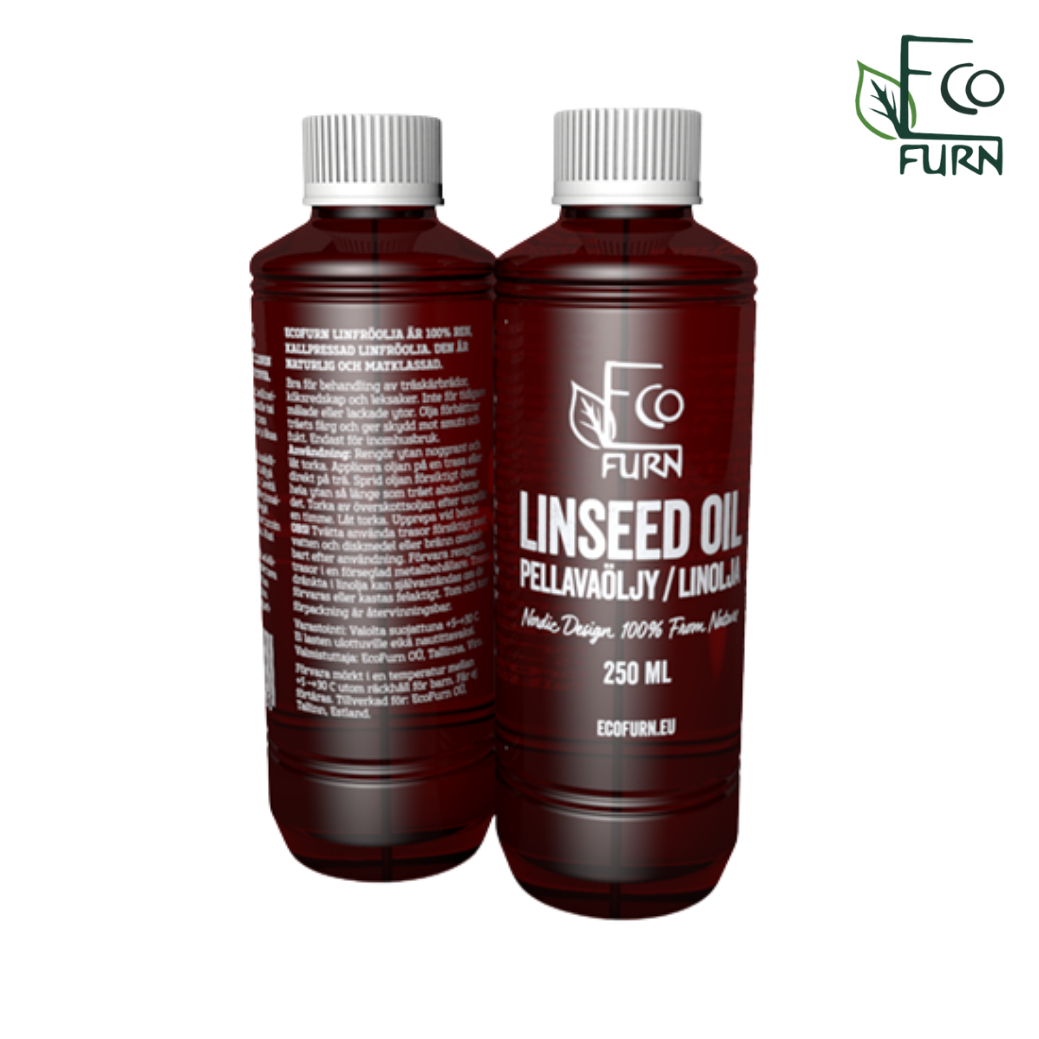 EcoFurn Pellavaöljy, 250ml