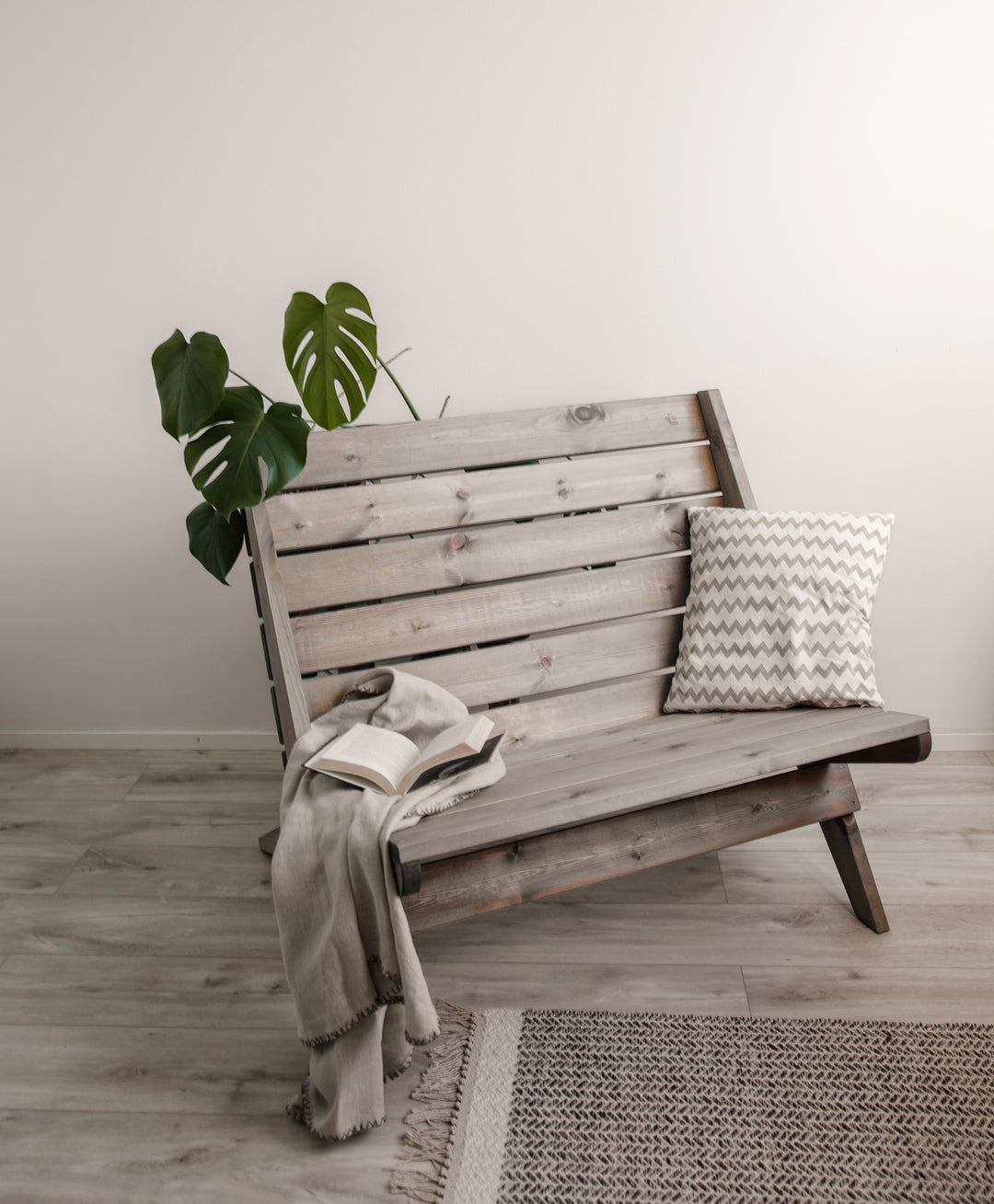EcoFurn® Tupla-Granny Mänty Harmaa